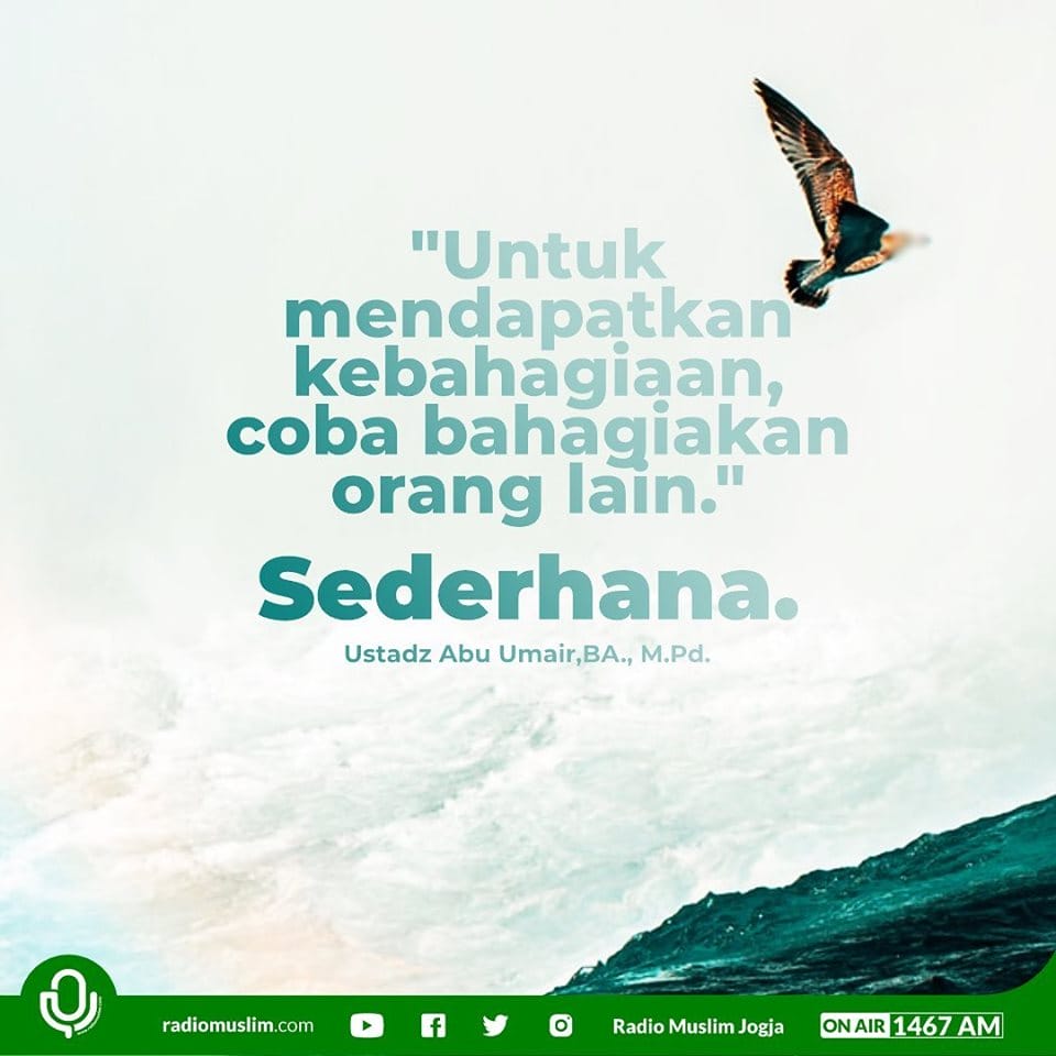 Bahagia itu Sederhana - Radio Muslim Jogja, image size:960x960